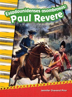 cover image of Estadounidenses asombrosos: Paul Revere